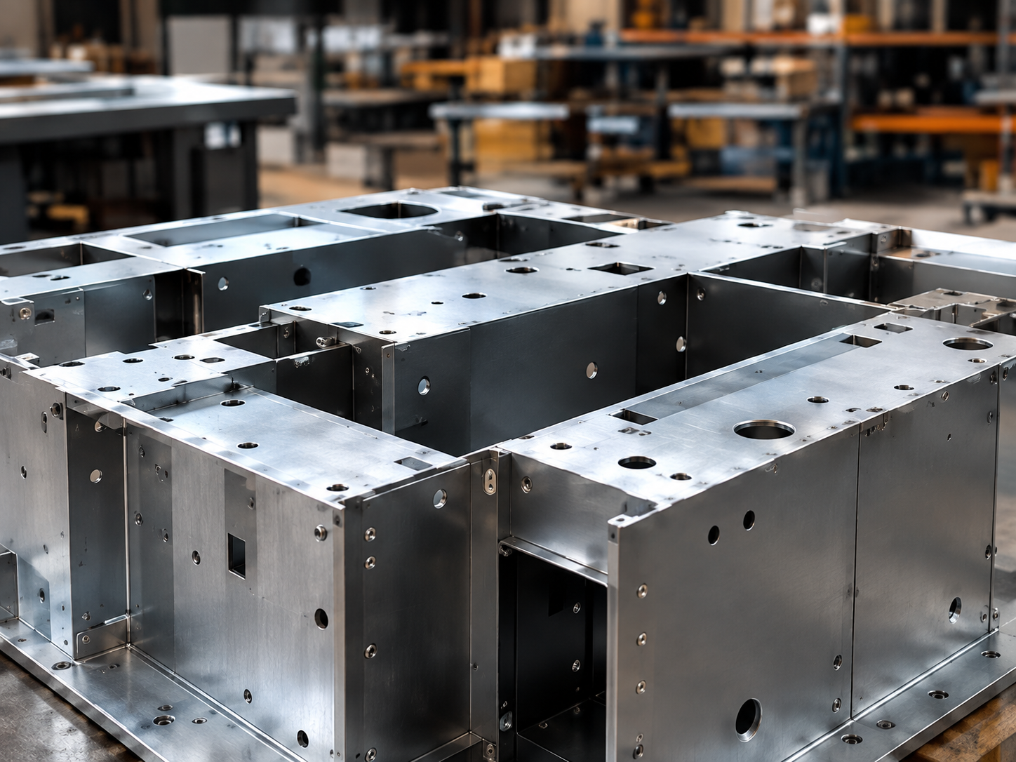 Custom sheet-metal enclosure assembly